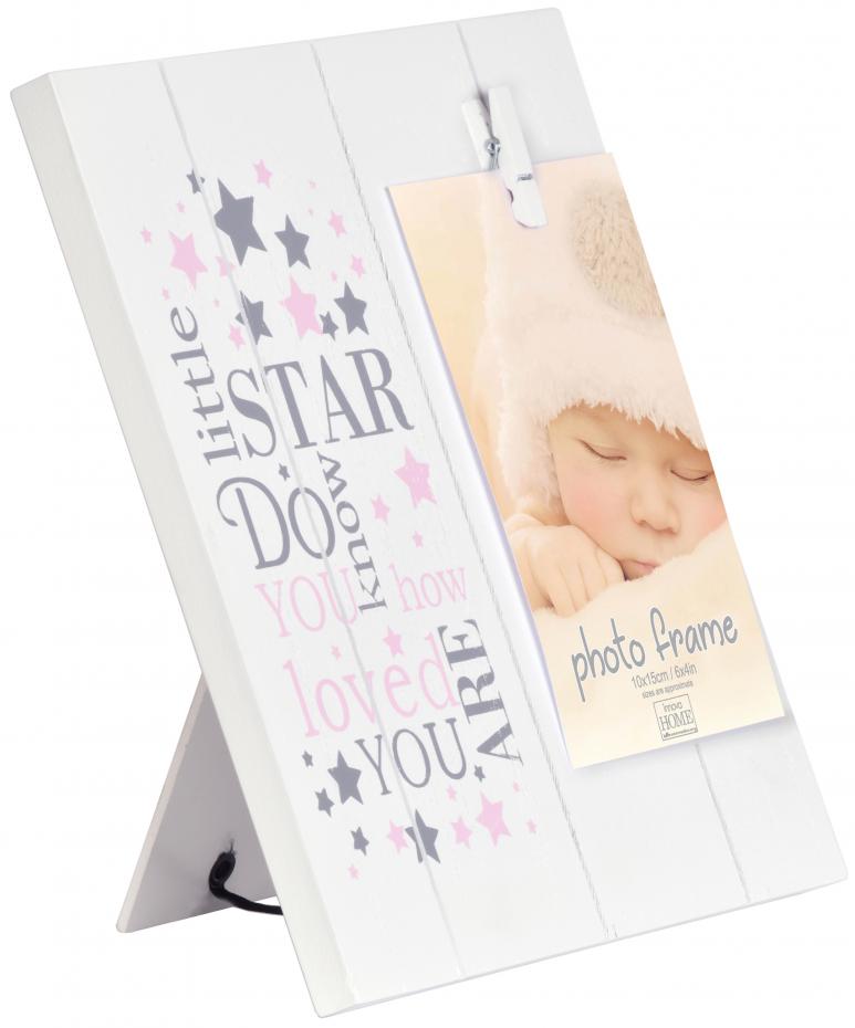 Baby Little Star Pink Clipper Frame Pink