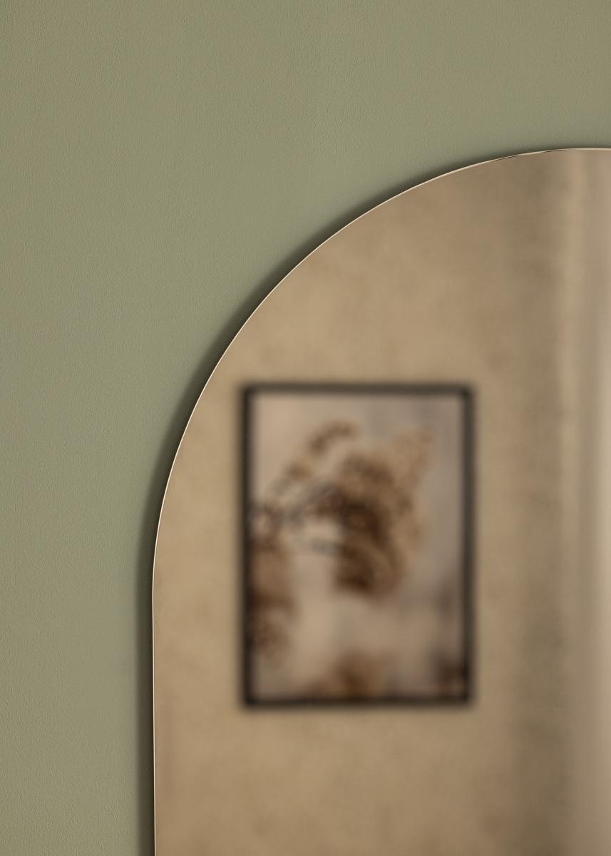 KAILA Speil Oval Dark Bronze 70x100 cm