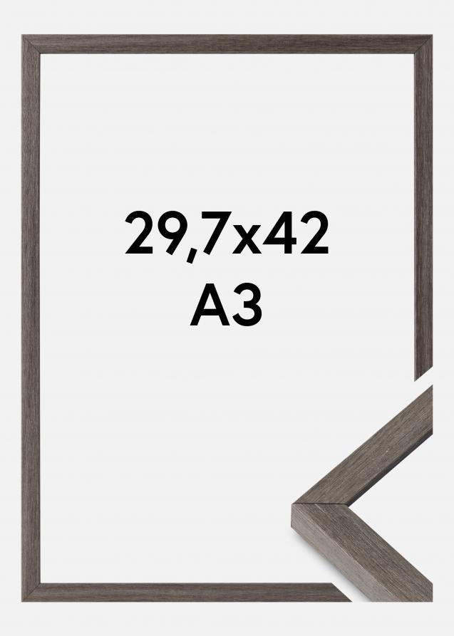 Ramme Ares Akrylglass Grey Oak 29,7x42 cm (A3)