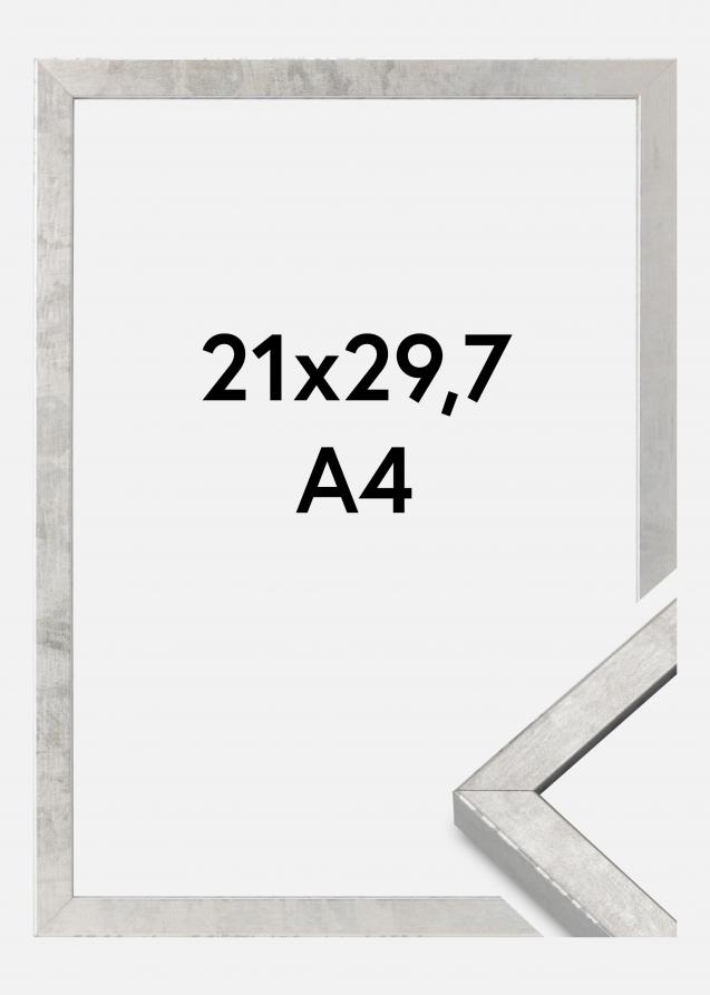 Ramme Ares Akrylglass Sølv 21x29,7 cm (A4)