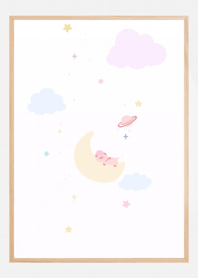 Pig On the Moon Plakat