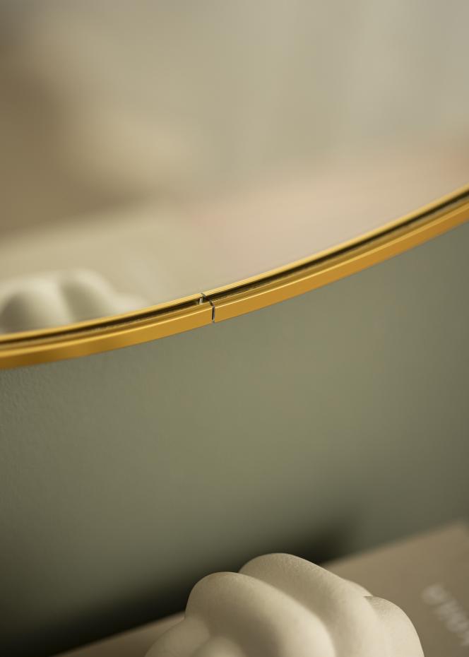 KAILA Round Mirror - Edge Gold 90 cm 