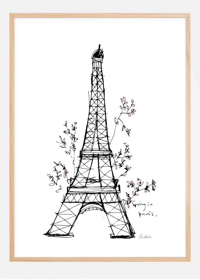 Spring in Paris Plakat