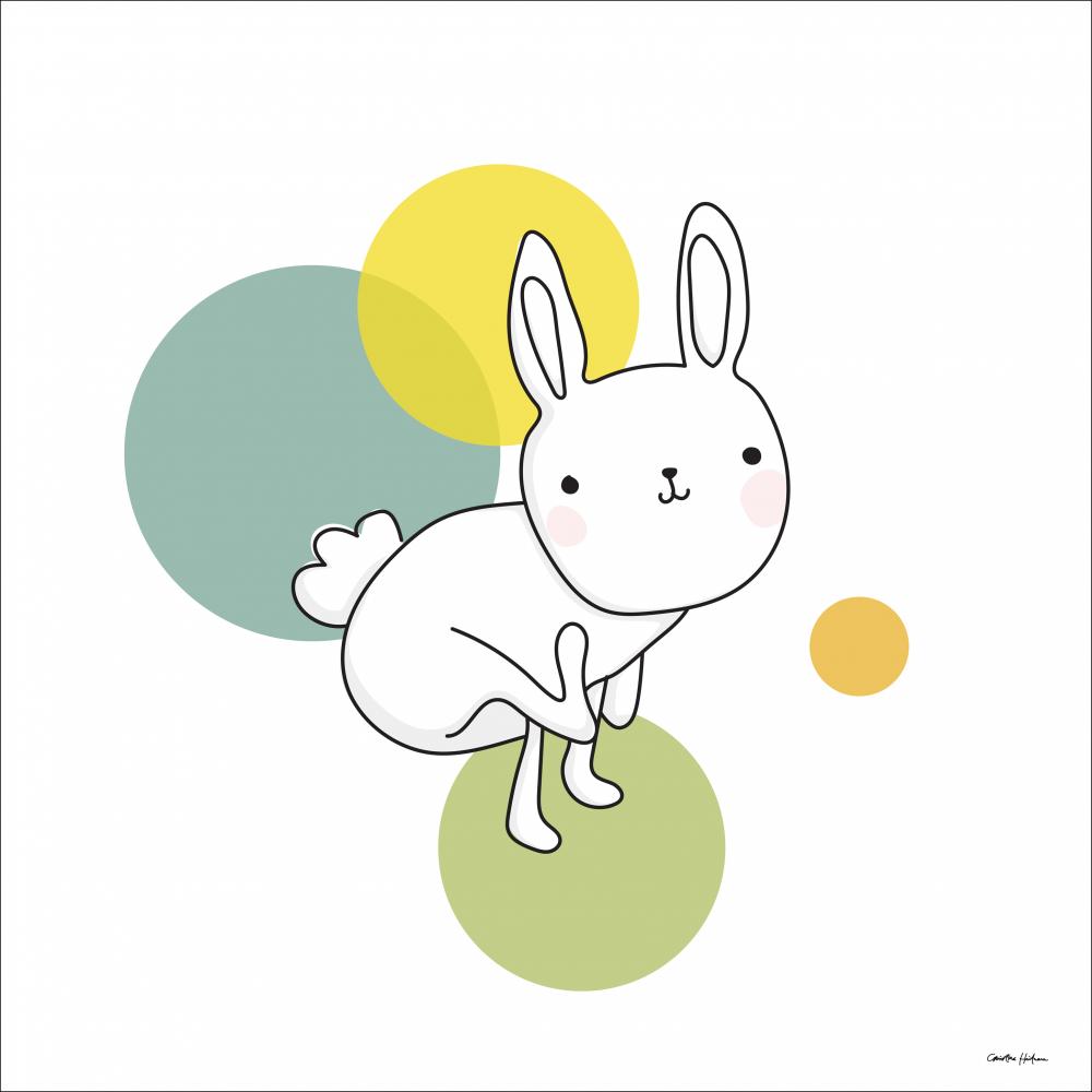 Space Rabbits-LUNA Plakat