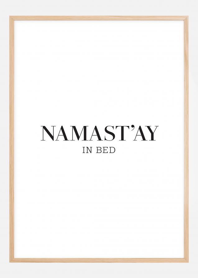 namast'ay in bed Plakat