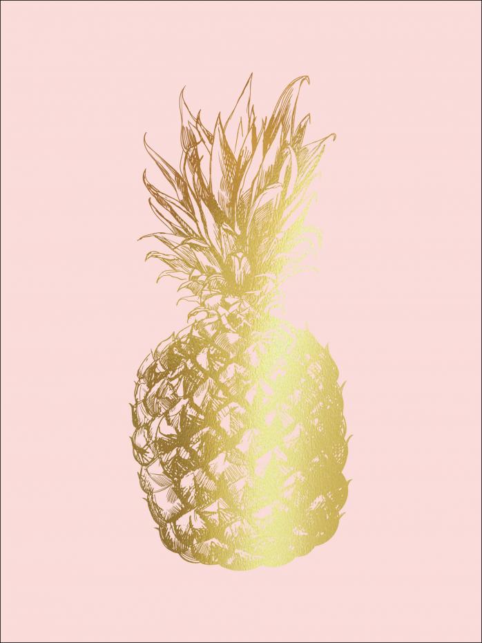 Pineapple Gold 30x40 cm