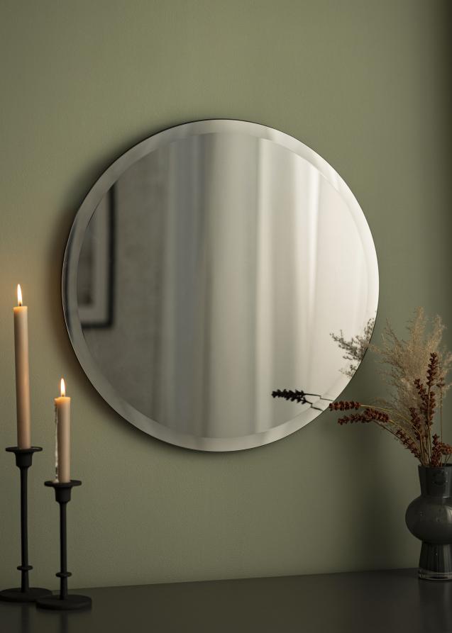 Speil Prestige Warm Grey 60 cm Ø