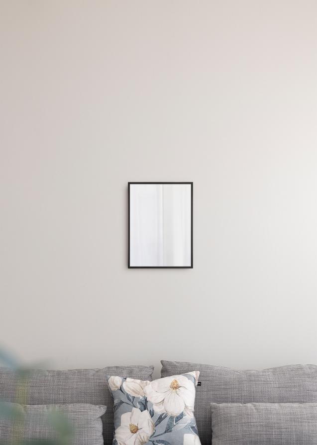 Speil Chicago Matt Svart 31x41 cm