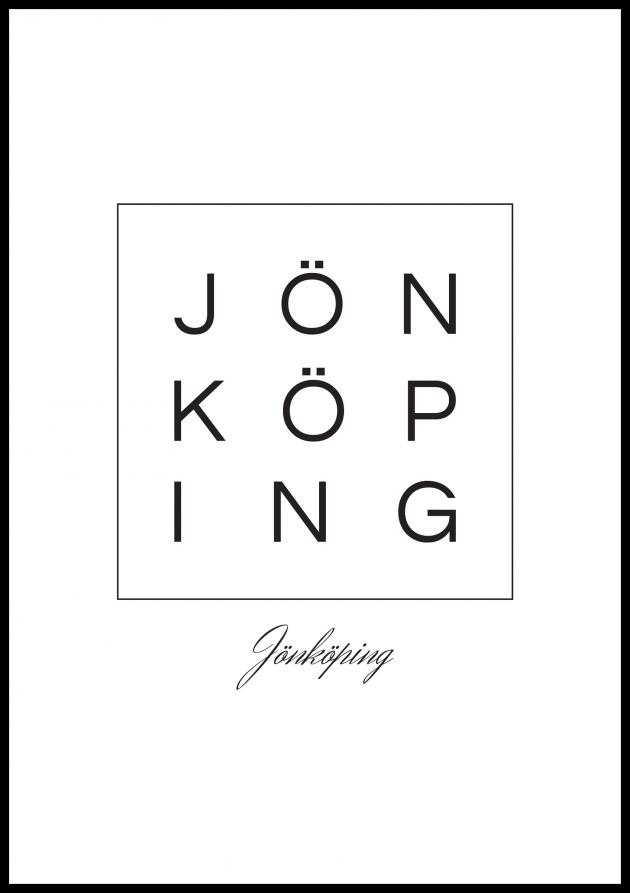 Jönköping - Poster Plakat