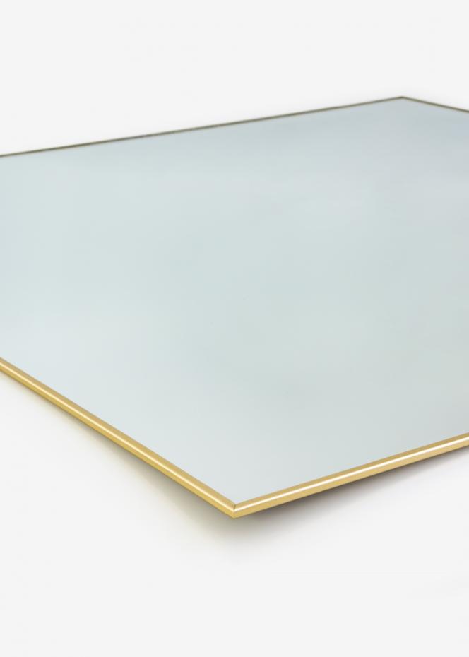 KAILA Square Mirror - Thin Brass 60x60 cm