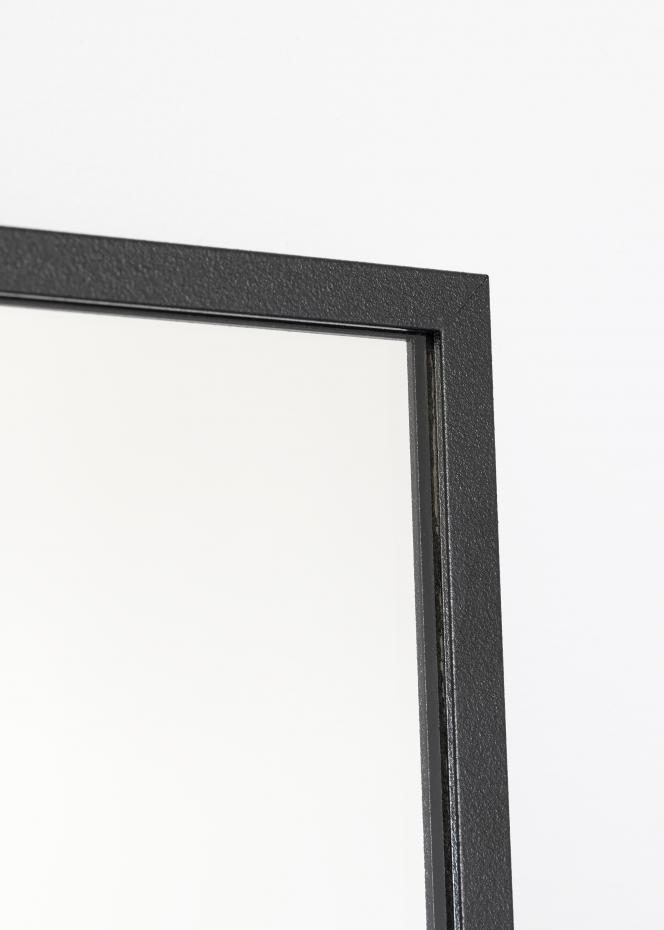 Speil View by Lassen svart 56x56 cm