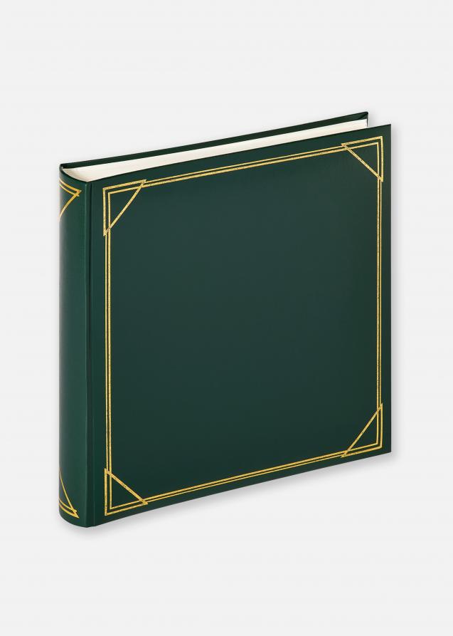 Kvadrat Grønn - 30x30 cm (100 Hvite sider / 50 ark)