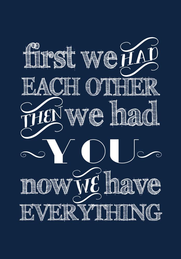 First we had each other - Marinebl
