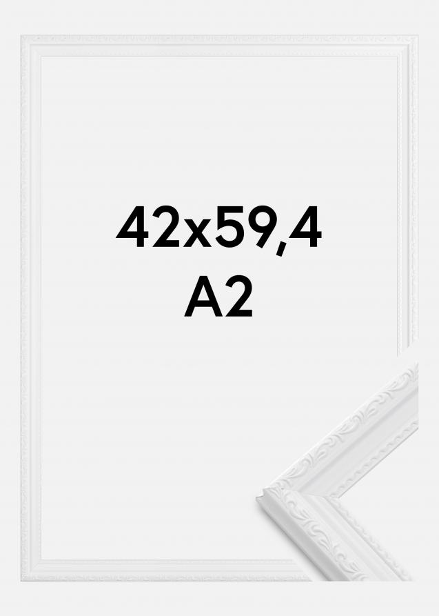 Ramme Abisko Akrylglass Hvit 42x59,4 cm (A2)