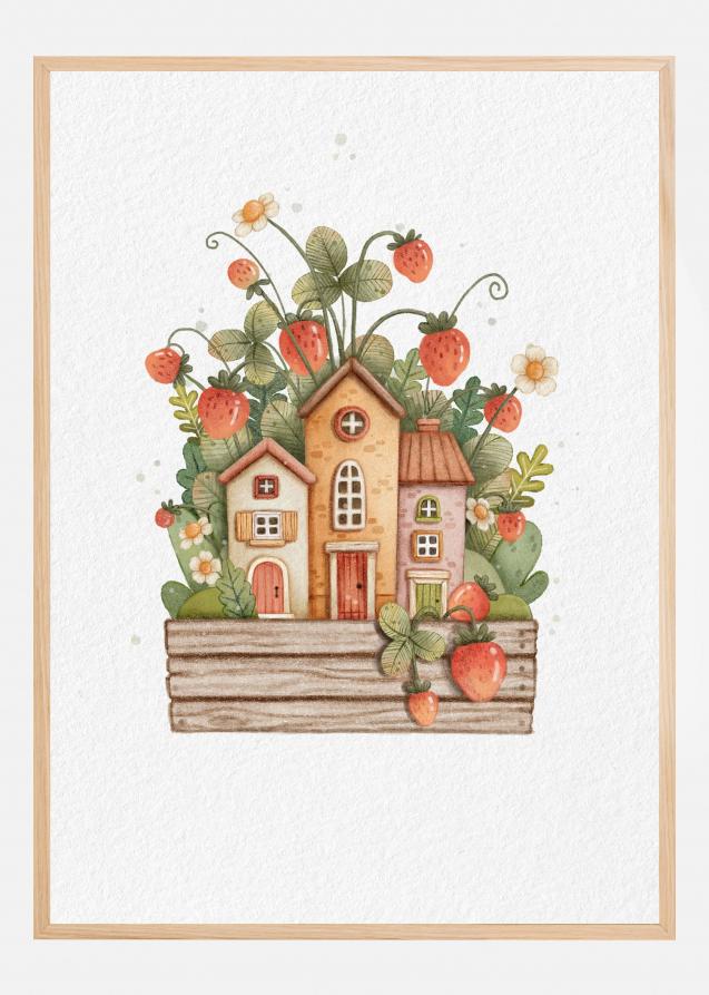 Sweet Strawberry House Plakat