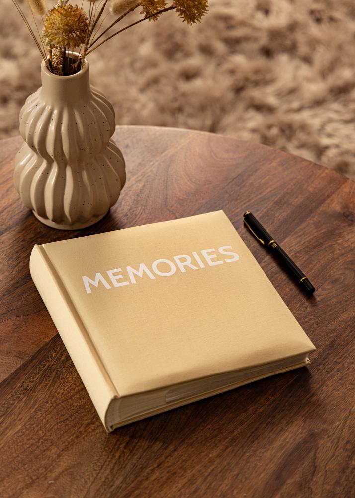 Memories Linen Album Beige - 200 bilder i strrelse 10x15 cm