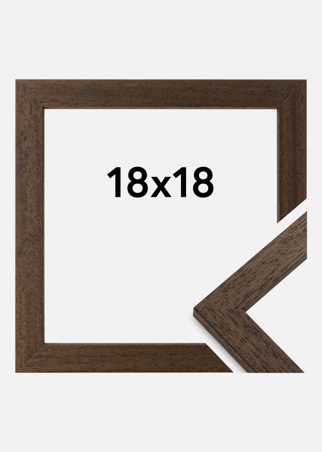 Ramme Brown Wood 18x18 cm
