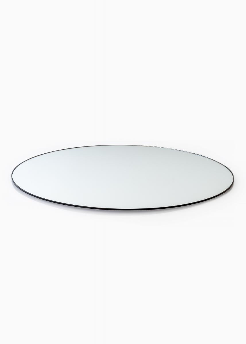 KAILA Round Mirror - Thin Black 100 cm Ø