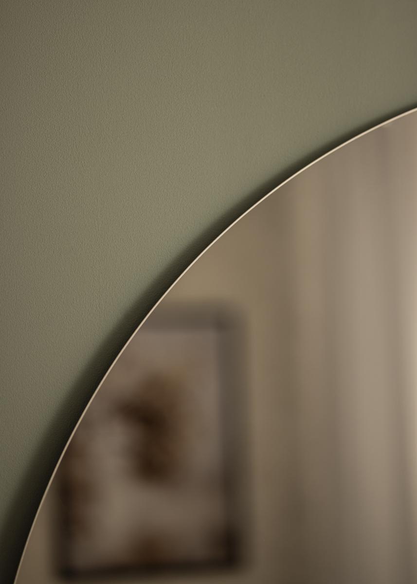 KAILA Rundt Speil Dark Bronze 110 cm Ø