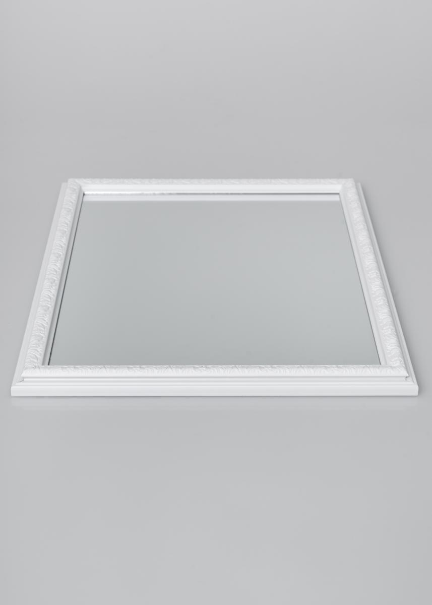 Speil Nostalgia Hvit 50x70 cm