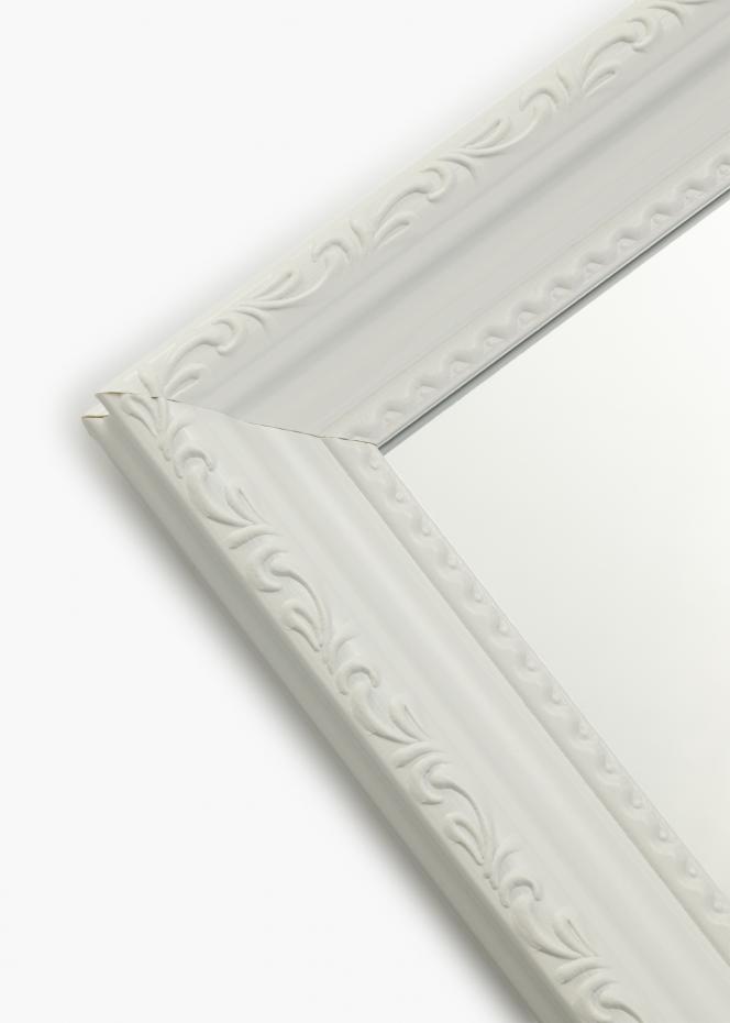 Speil Abisko Hvit 50x70 cm
