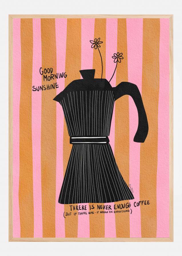 Mocca Coffee Sunshine Plakat