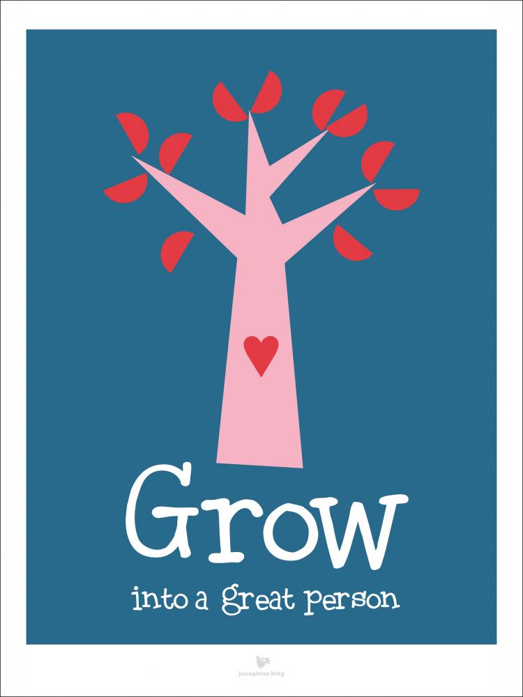 Grow II - Blue Plakat