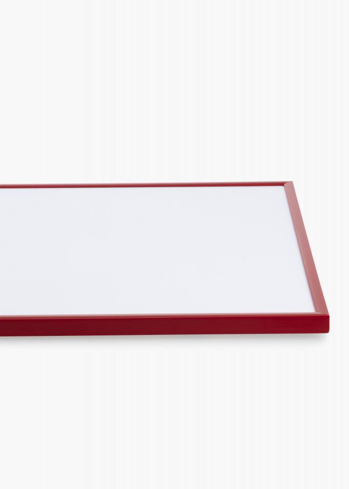 Ramme New Lifestyle Medium Red 70x100 cm - Passepartout Svart 59,4x84 cm
