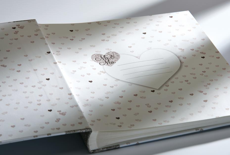 Our Love Story - 28x30,5 cm (50 Hvite sider)
