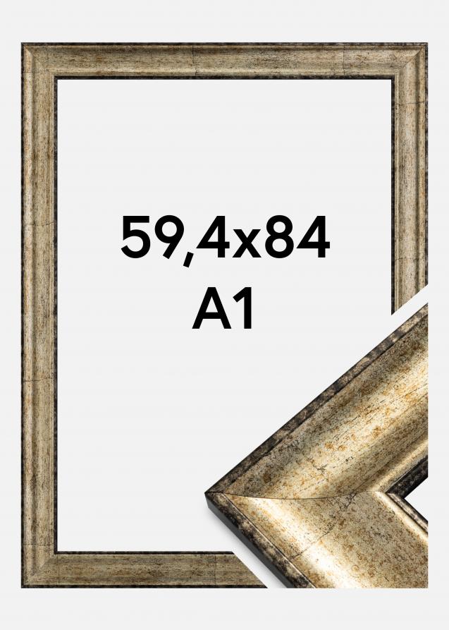 Ramme Saltsjöbaden Akrylglass Antikk Gull 59,4x84 cm (A1)