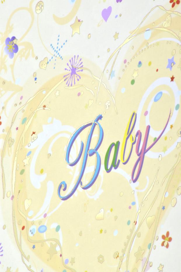 Premium Babyalbum - 25x25 cm (50 hvite sider / 25 blad)