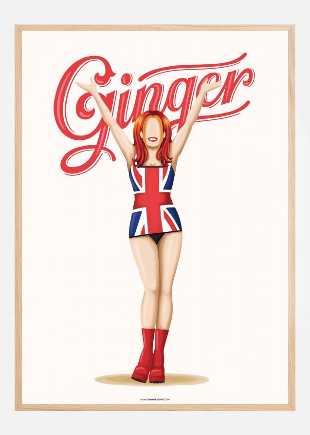 Ginger Spice Plakat