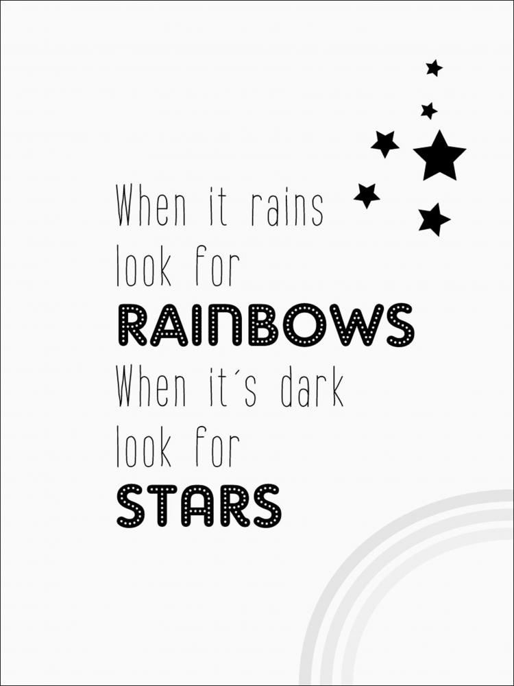 Rainbow and stars - Gr