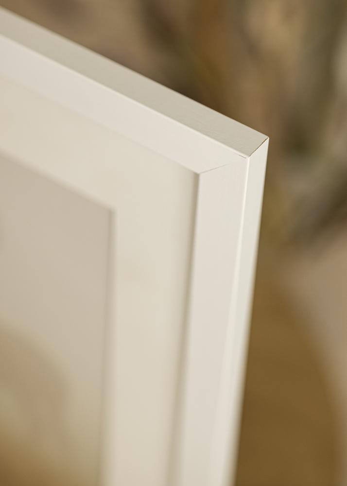 Ramme White Wood Akrylglass 62x85 cm