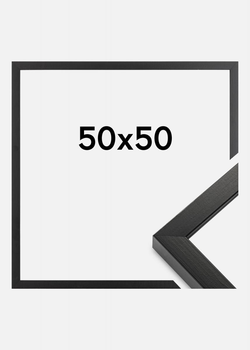 Ramme 50x50 med boksfunksjon i svart