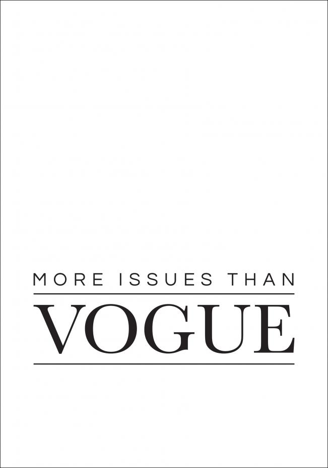 Vogue - Plakat