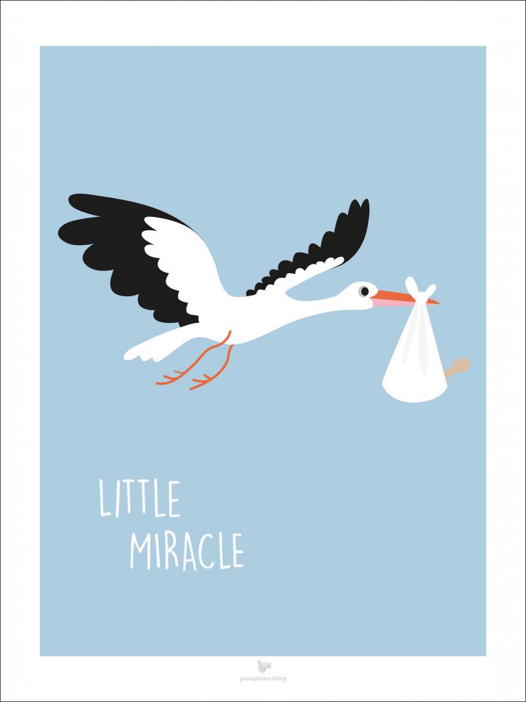 Little miracle - Blue Plakat