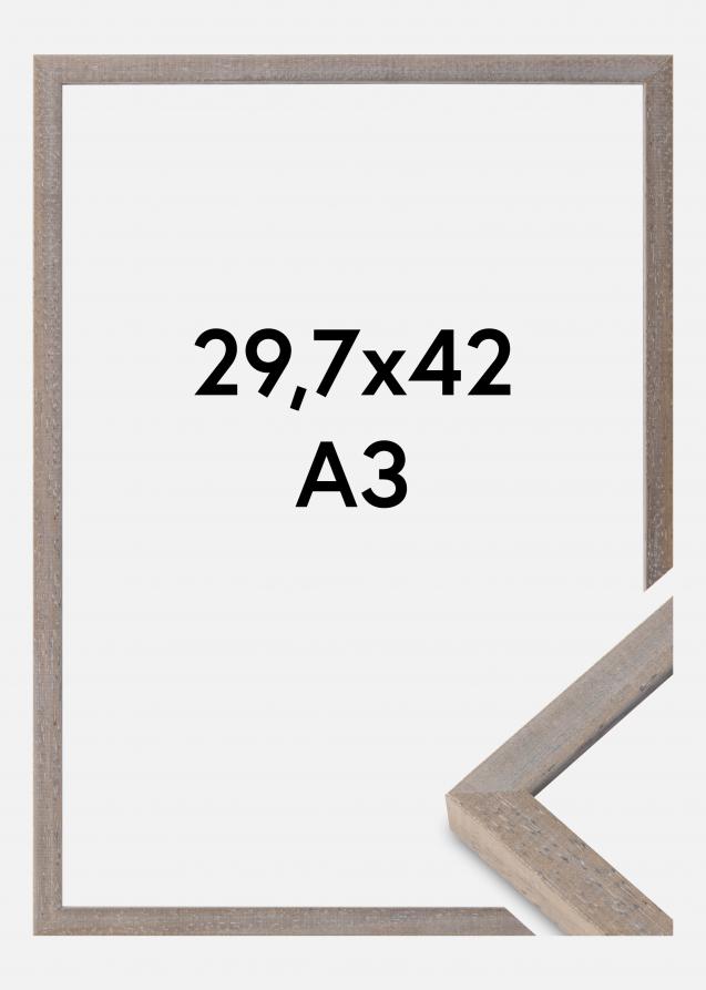 Ramme Ares Akrylglass Grå 29,7x42 cm (A3)