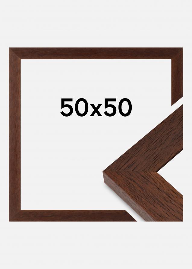 Ramme Juno Akrylglass Teak 50x50 cm