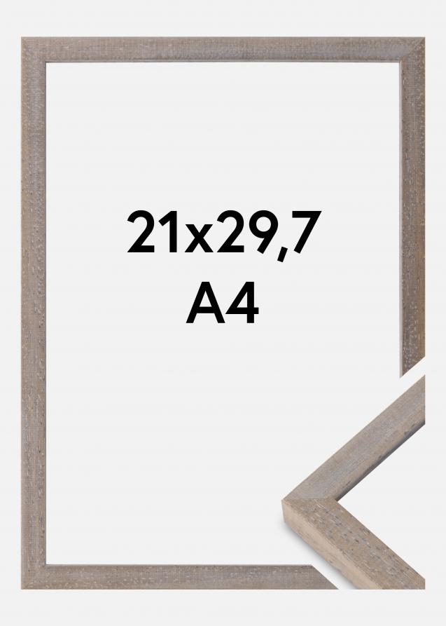 Ramme Ares Akrylglass Grå 21x29,7 cm (A4)