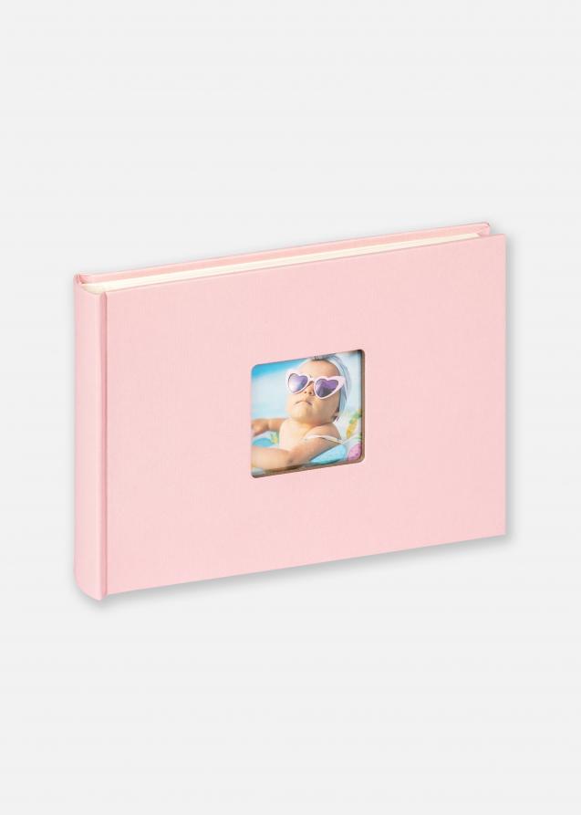 Fun Babyalbum Rosa - 22x16 cm (40 Hvite sider/20 ark)