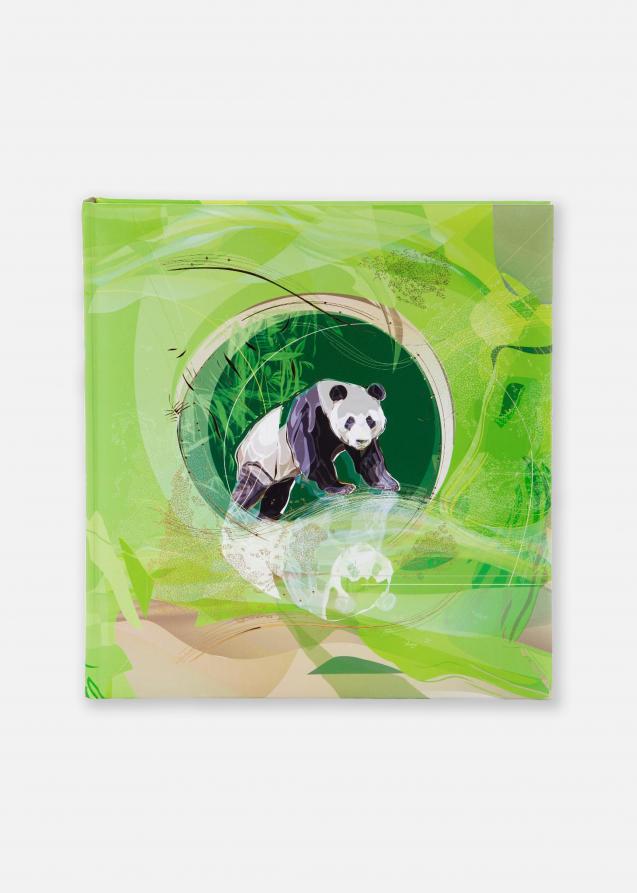 Panda Fotoalbum Grønn - 30x31 cm (60 Hvite sider / 30 ark)