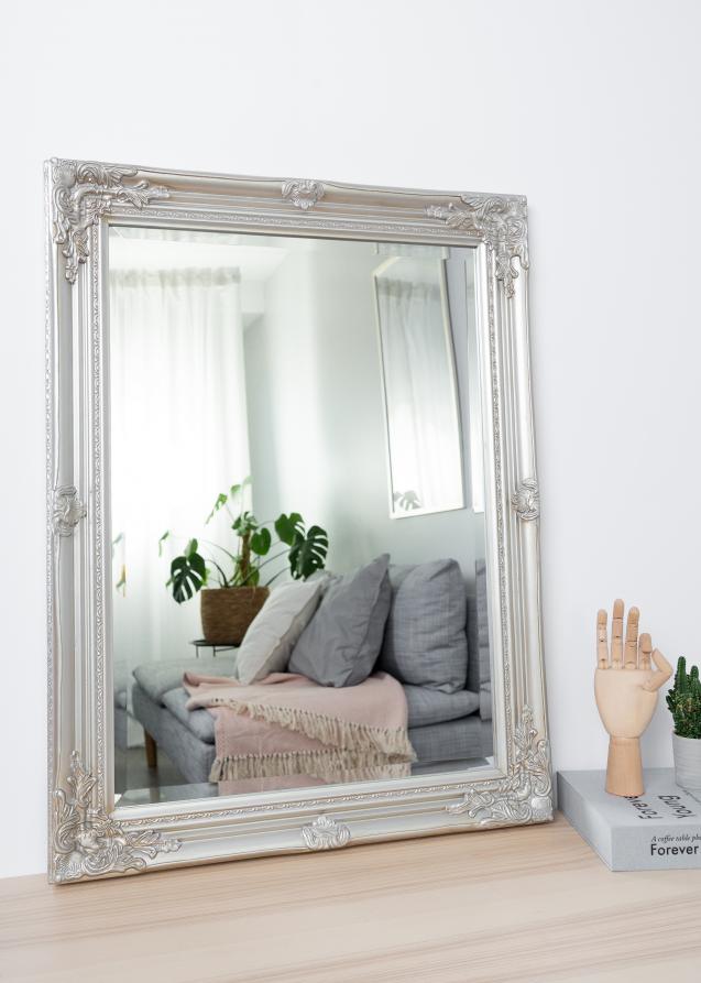 Speil Antique Sølv 50x70 cm