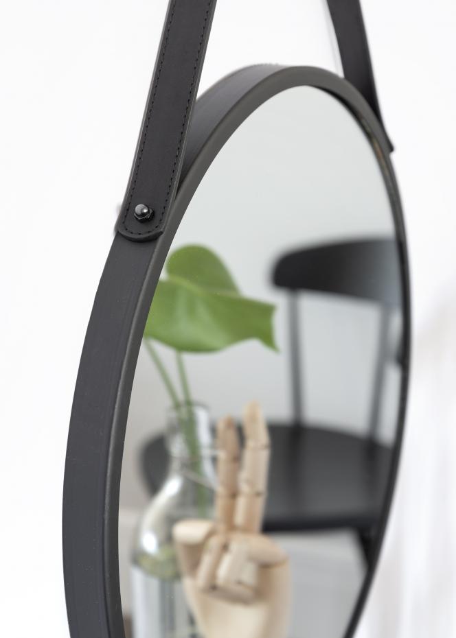 Speil Trapani Svart 38 cm 