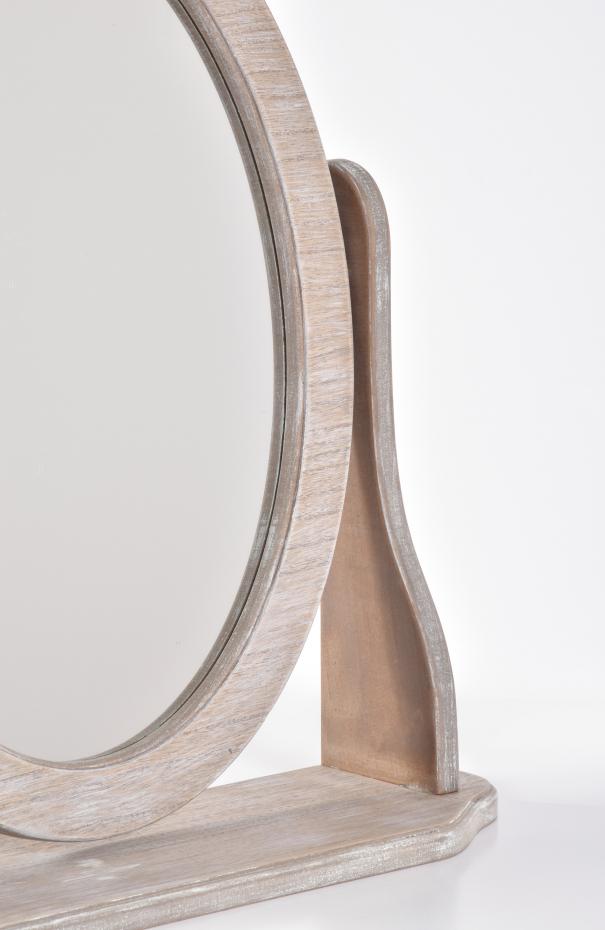 Speil Bella Oval Dressing Table Driftwood 46x49x12 cm