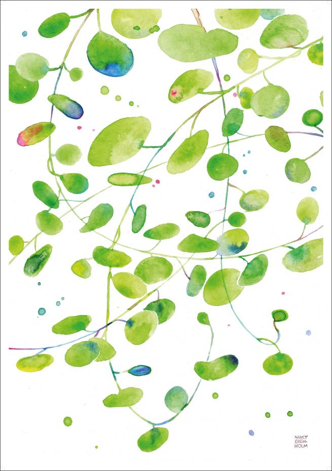 Green Leaves - Green isle studio Plakat