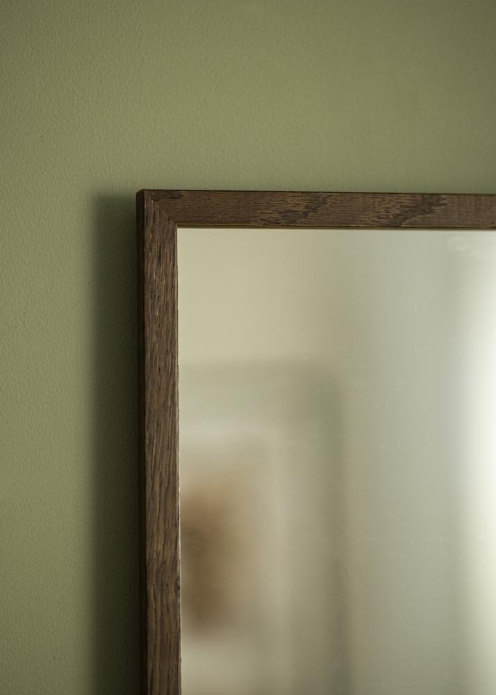 Speil Solid Smoked Oak 40x80 cm