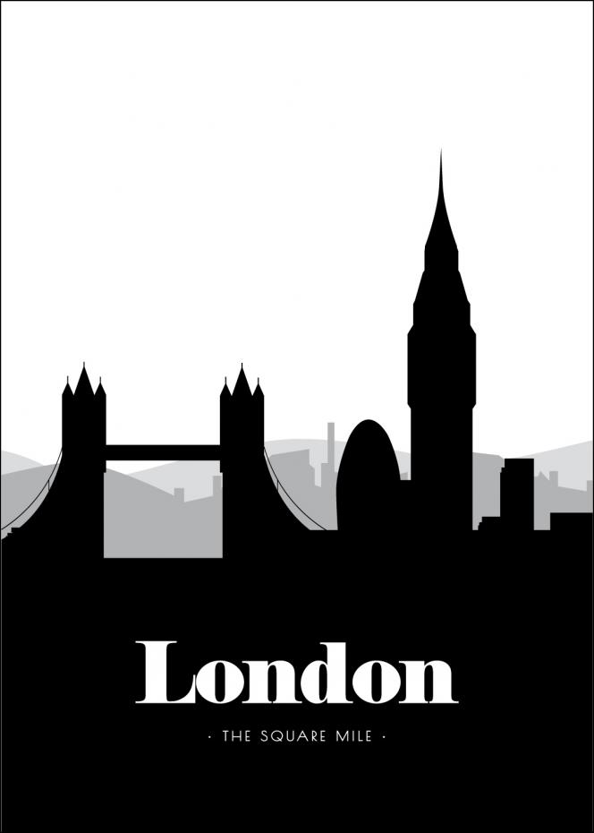London Skyline Plakat