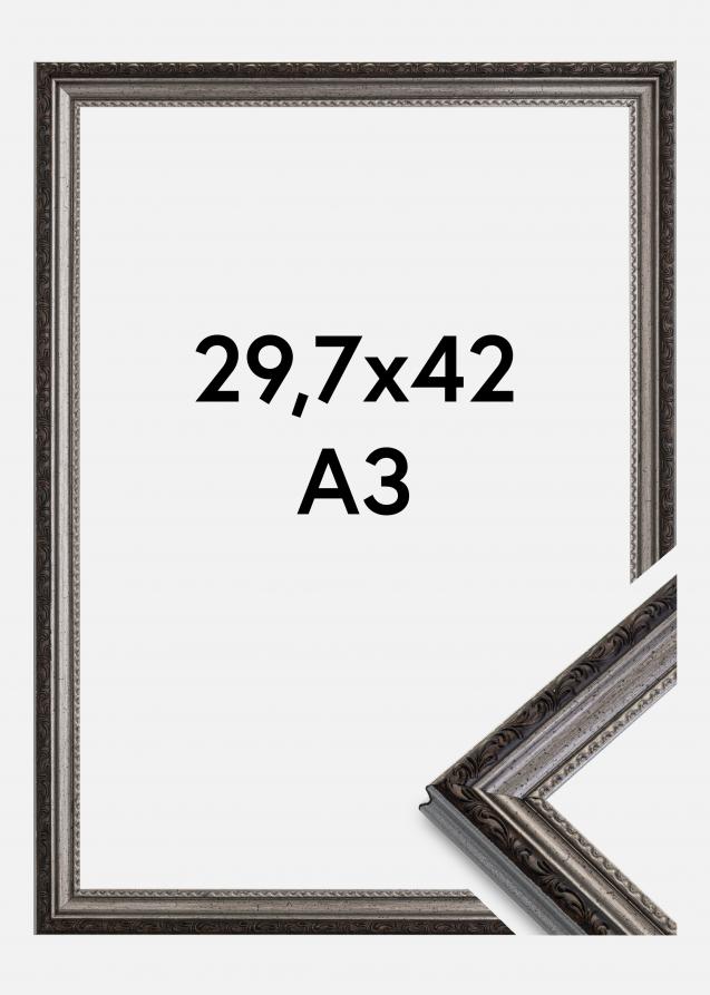 Ramme Abisko Akrylglass Sølv 29,7x42 cm (A3)