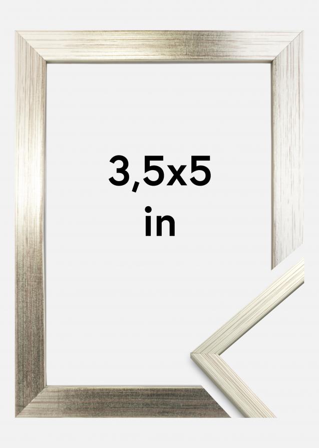 Ramme Edsbyn Sølv 3,5x5 inches (8,89x12,7 cm)